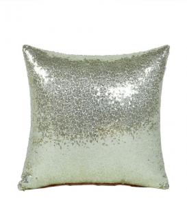 Reversible sublimation glitter sequin cushion pillow cover 