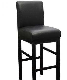 Replacement bar stool leather chair cover slipcovered counter stool