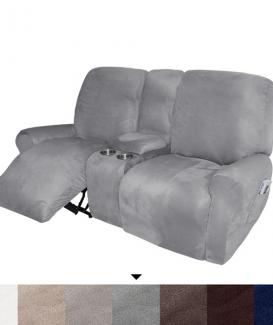 Double seater/2seat sectional recliner couch sofa and recliner covers reclining 