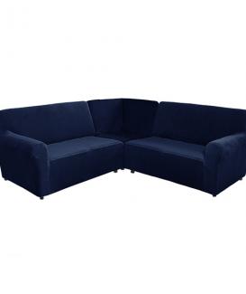 3 piece u shaped corner sectional sofa slipcover sofa