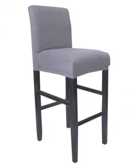 Suede velvet dining stool chair covers 