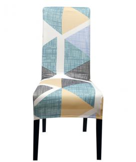 Stretch printed dining room chair cover patterns