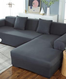 Magic left hand corner sofa cover stretchable