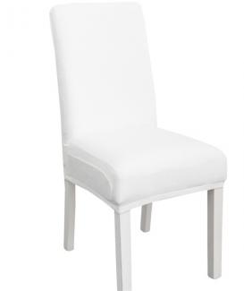 High weight white faux fur chair cover