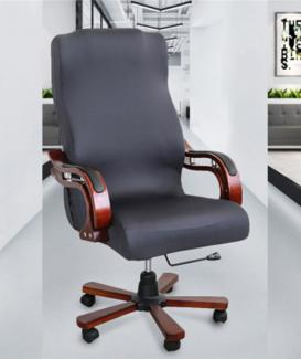 One piece washable office chair cover