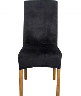 Black dining chair cover dining area decor