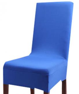 Blue dining chair cover decorative for dining room chair