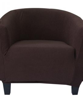 Slip cover swivel chair cover