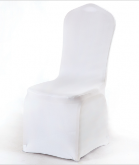 Spandex white polyester universal chair cover