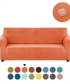 Wholesale orange one size fits all sofa cover set