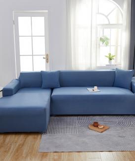 Customizable corner shape 5 seat corner sofa cover