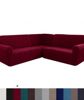 5 seater sofat seat v shaped sectional sofa cover