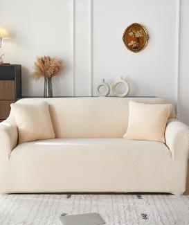 Wholesale stretch beige sofa cover full cover sofa